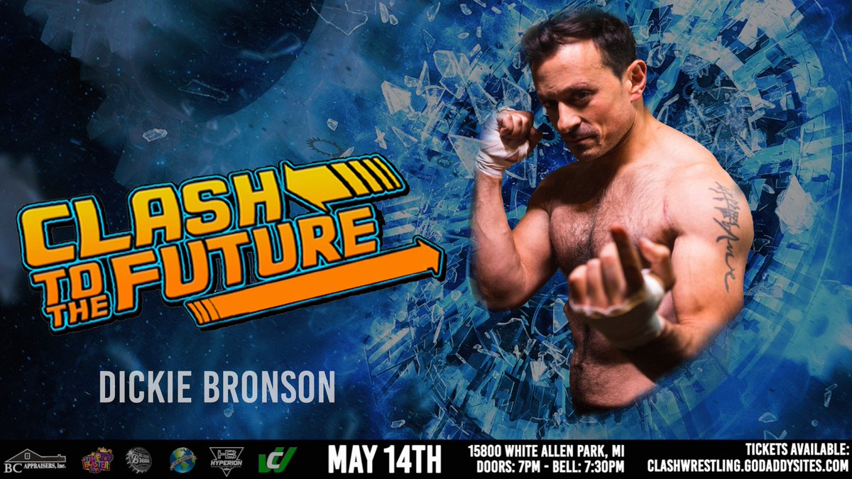 🚨🚨Talent Announcement🚨🚨

He's coming for a fight! @BronsonKills  makes his #CLASHWrestling #debut 5/14 for #CLASHTOTHEFUTURE! 🕓🚀🕢

🎟 available: clashwrestling.godaddysites.com 

#prowrestling #indywrestling #wrestling #rasslin
#fight #detroit #Michigan #LetsGo