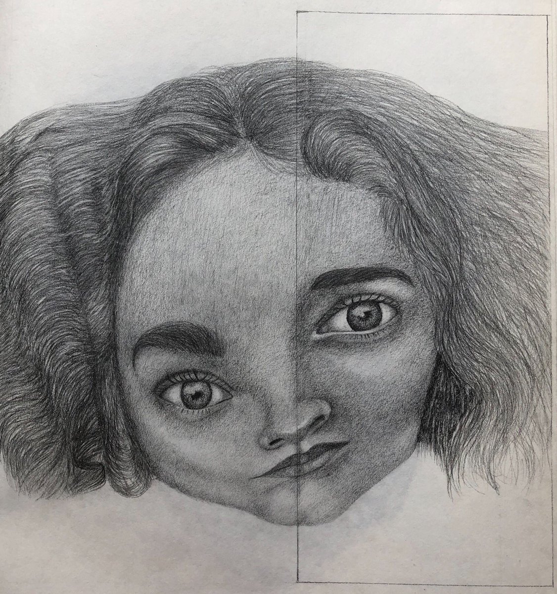 The third work from the collection "Cube “.
pencil on paper.

#drawing #Pencildrawing #ArtistOnTwitter #surreal #fantezi
