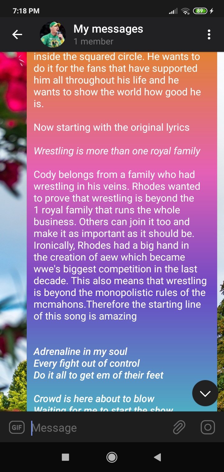 Cody Rhodes Theme Lyrics