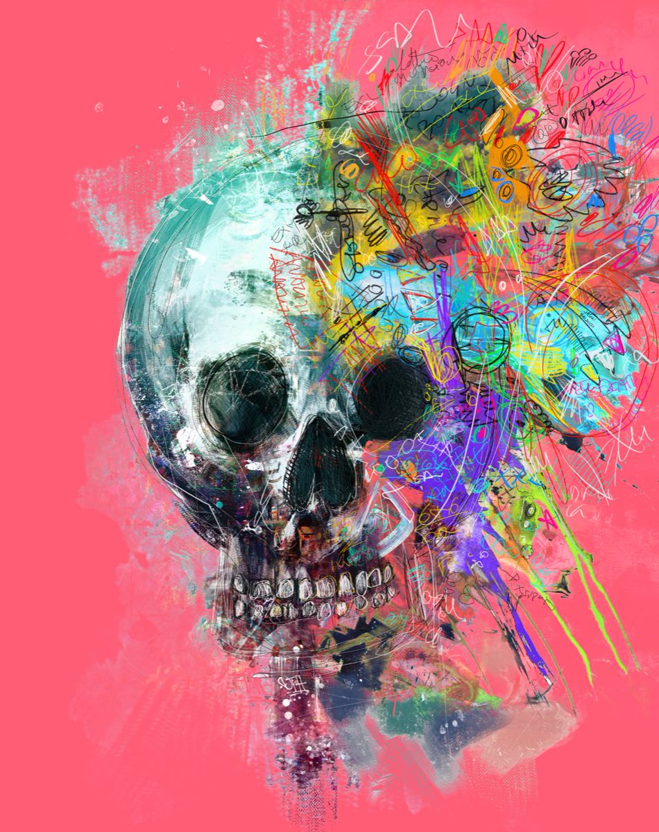 GM ☀️ Show me some NFT Skulls
(Collab w <a href="/yossikotlerart/">yossi kotler</a> still available on my <a href="/opensea/">OpenSea</a> 👀☠️)