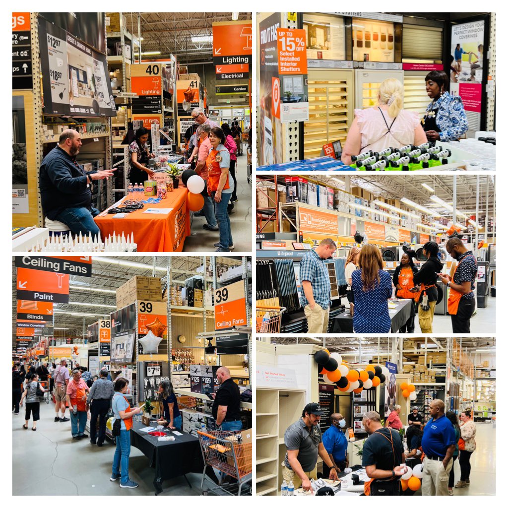 Road Show Event at Store# 0126 Lawrenceville! What an amazing event to educate Store Associates on Services provided by The Home Depot. Thank you to all the Vendors who participated in the event and thank you to DSM Howard Forman for setting and executing a great event!