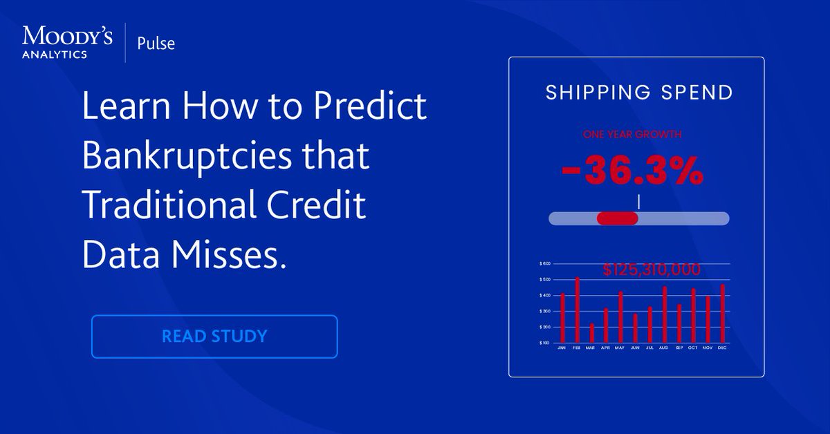 Moodys's tweet photo. Learn the industry's latest credit analysis methods for spotting early warning signs of customer risk that traditional data providers miss.  Read Study: https://t.co/40kDmMUWsK

#tradecredit #businesscredit #commercialcredit https://t.co/iecapNgwPO