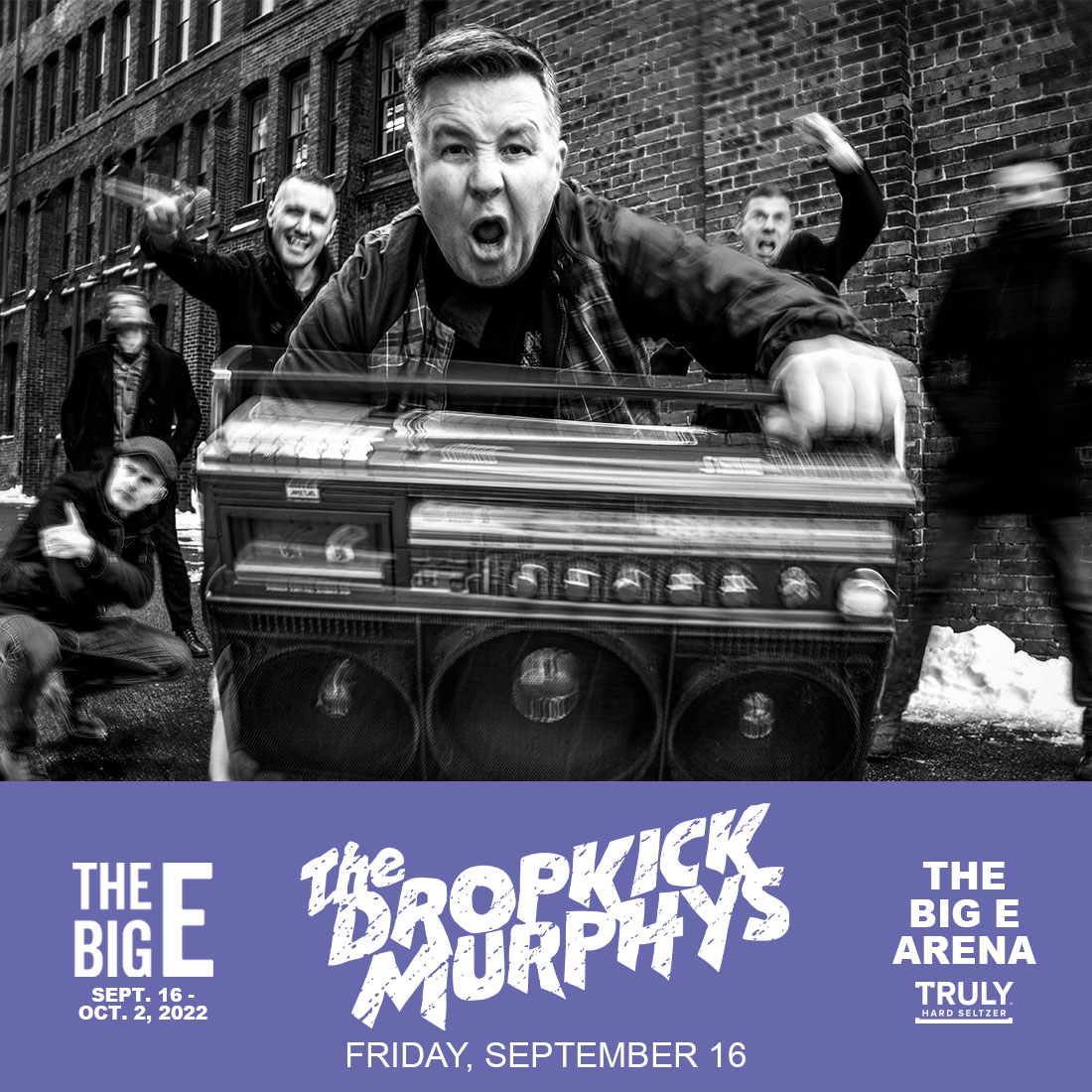 TheBigEFair's tweet photo. π¨ JUST ANNOUNCED: Dropkick Murphys is headed to The Big E Arena, Friday, Sept. 16! Tickets to see the Celtic rockers go on sale Friday at 10 a.m. >> https://t.co/ehSzyNz7HZ https://t.co/Yhb1XuQN4D