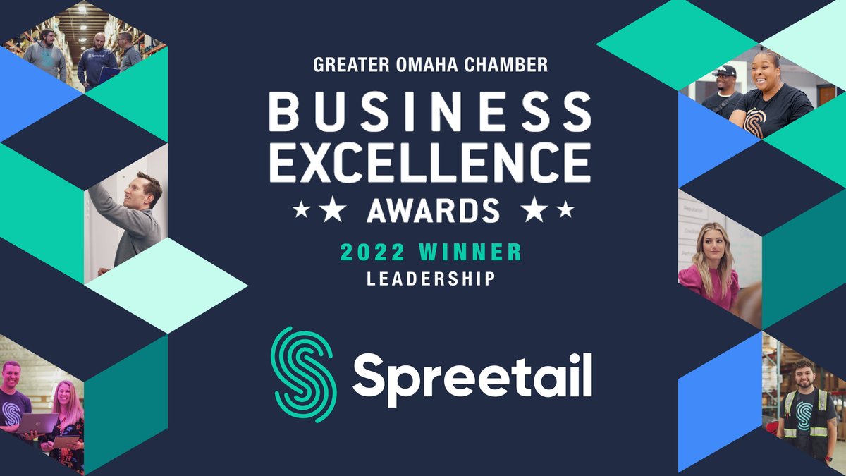 We are honored to receive the <a href="/OmahaChamber/">Omaha Chamber</a> award for Business Excellence in Leadership! 🏆

Learn more and view a full list of the 2022 recipients: ow.ly/jERT50IXVN9.

#wearespreetail #omaha #awards #leadership