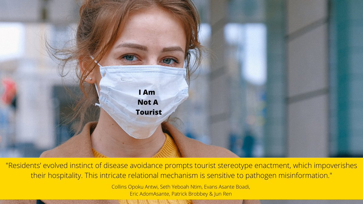 JSustTour's tweet photo. 🆕in #JOST on #covid19 origin belief, negative #tourist stereotyping &amp; resident #hospitality. Read more in,

"Sustainable cross-border tourism management: COVID-19 avoidance motive on resident hospitality."  @OpokuAntwi_ 

🔗https://t.co/kRMeSTHh2y https://t.co/zCX7u7UChE