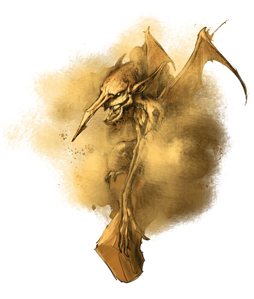 #dnd Last session we had the best encouter with my players. 
A long fight, not by high cr, but because the Dust Mephits kept blinding everyone. 🤣