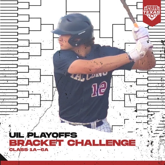 𝐔𝐈𝐋 𝐏𝐥𝐚𝐲𝐨𝐟𝐟 𝐁𝐫𝐚𝐜𝐤𝐞𝐭 𝐂𝐡𝐚𝐥𝐥𝐞𝐧𝐠𝐞 🏆

We are excited to announce that 4A-6A Brackets are 𝐋𝐈𝐕𝐄. 1A-3A coming soon after pending games are updated.

Information needed to fill out your bracket is at the link below #txhsbaseball 

🔗bit.ly/37aO23b