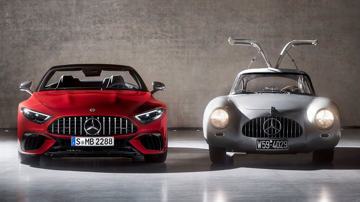 The very first, the latest, and all the other legends in between. Welcome to the SL family. #MBclassic