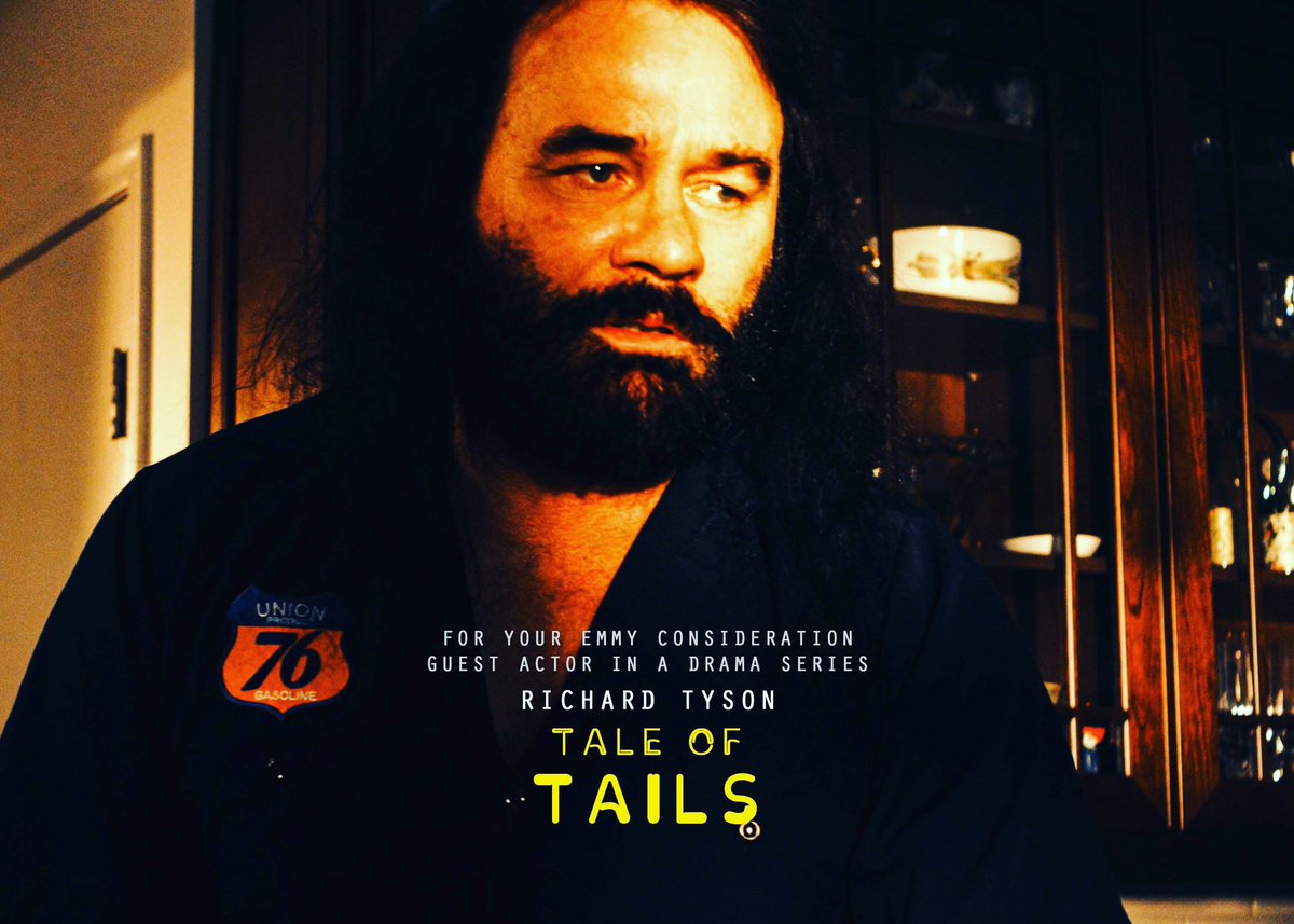 #foryourconsideration #Emmys #RichardTyson #gueststar #taleoftails #exclusively on @Tubi