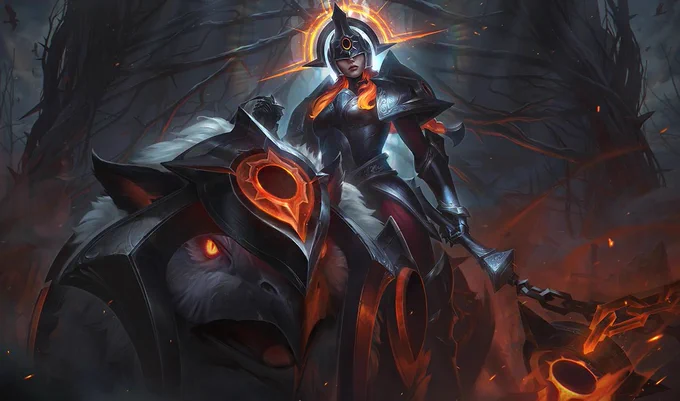 Solar Eclipse Sejuani Splash by Huyy Nguyen, artist's final vs Riot edited https://t.co/J92Kau5kz1 