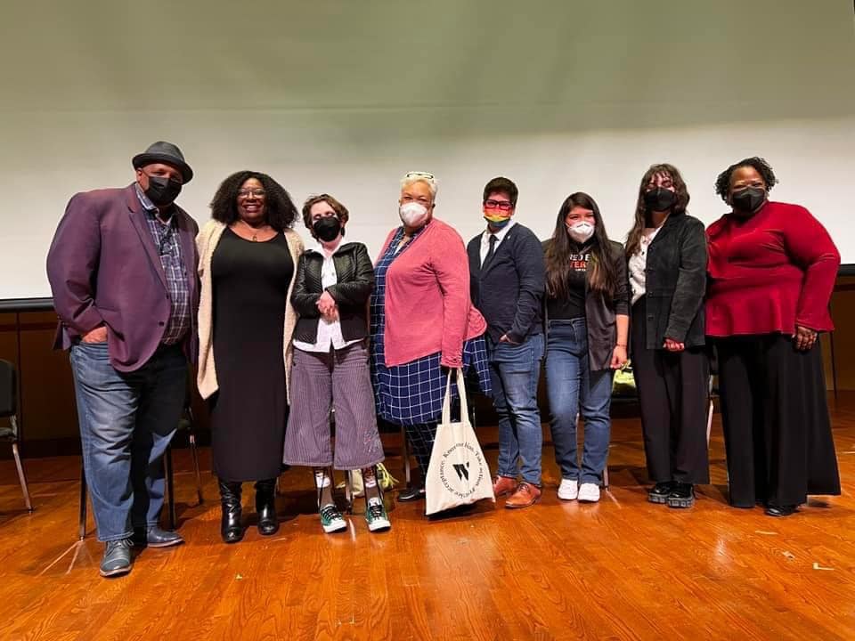 The energy, the voice, and the impact of <a href="/psarahfj/">Psarah Johnson</a> in their self-identifying "cripplepunk" activism will remain in our hearts and minds as we continue the work of #equity and #inclusion. We are so thankful to welcome them to #westminsterSLC for our 2022 MLK community panel.