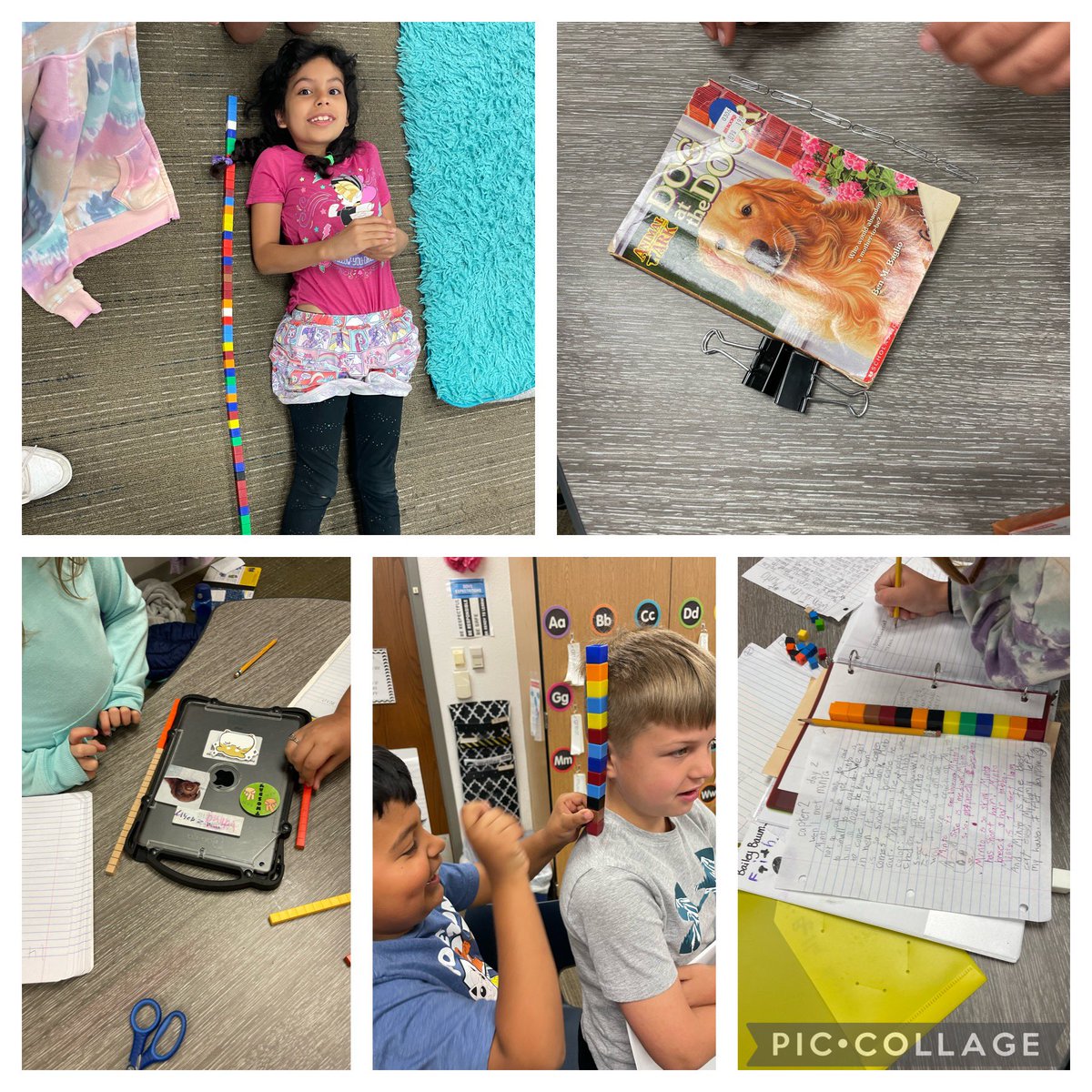 Measurement is so much fun!!! Don’t worry, we know how to use a ruler as well 😉.  <a href="/DESDolphins/">DES Dolphins</a> #DESisBEST <a href="/MrsKerr95/">Julie Kerr</a>