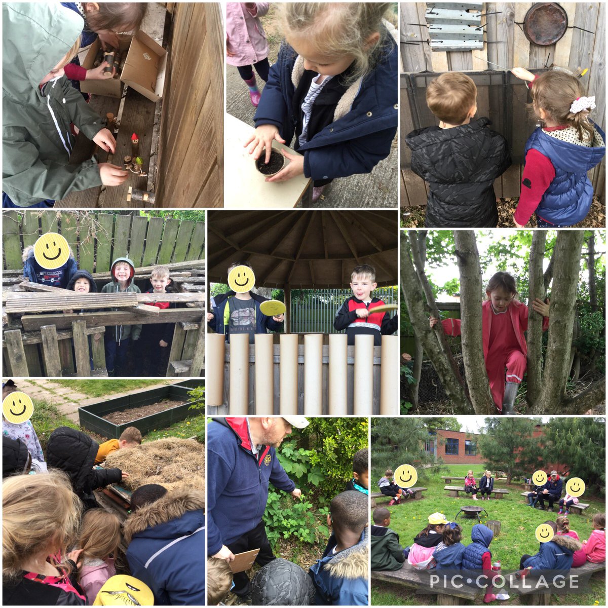 UptonWestleasch's tweet photo. #WestleaWillowY1 have had a super afternoon enjoying their first #WestleaForestSchool session! We’ve been learning lots of new things and discovering all the wondering things great school has to offer! https://t.co/KvwxmATdOh