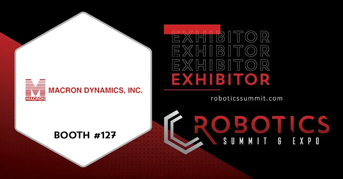 macrondynamics's tweet image. This May, #MacronDynamics will be taking part in the 2022 Robotics Summit &amp;amp; Expo event! Come find us on May 10-11, at booth #127.  Check out where you can claim your pass for #RSE2022: buff.ly/3jhqVWZ