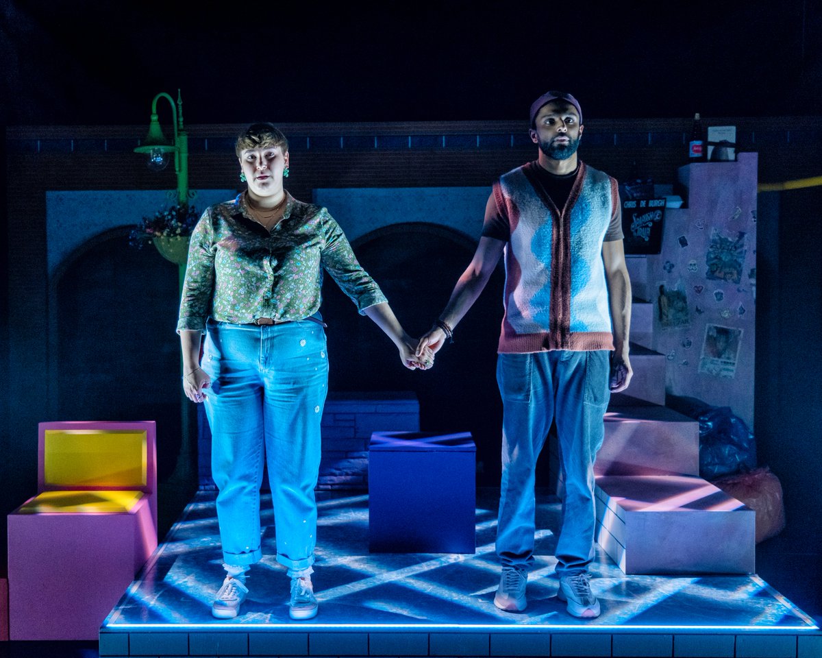 LeedsPlayhouse's tweet image. ‘Just you and me’ 
‘Me and you you and me’ 

First look 👀 at Ella (@EvaScott91) and Haseeb (@SMunawaz995) in #IWannaBeYours 🧡 with these new gorgeous production pictures.

@ziaahmedx 

📅 Until 14 May, and across Leeds from 17-28 May
🎟️ bit.ly/3vAq1fq
📸 @RoblingPix