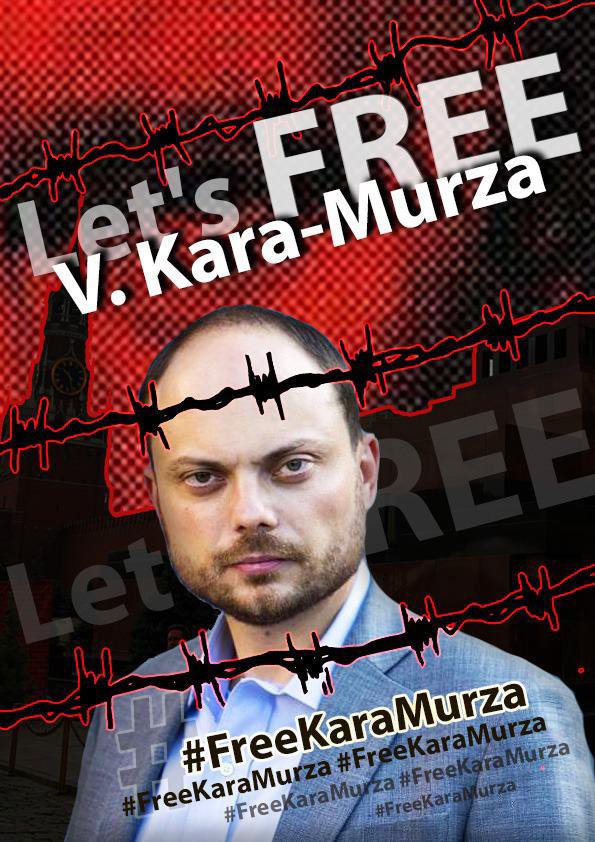 #freeVladimir @vkaramurza #freeNavalny