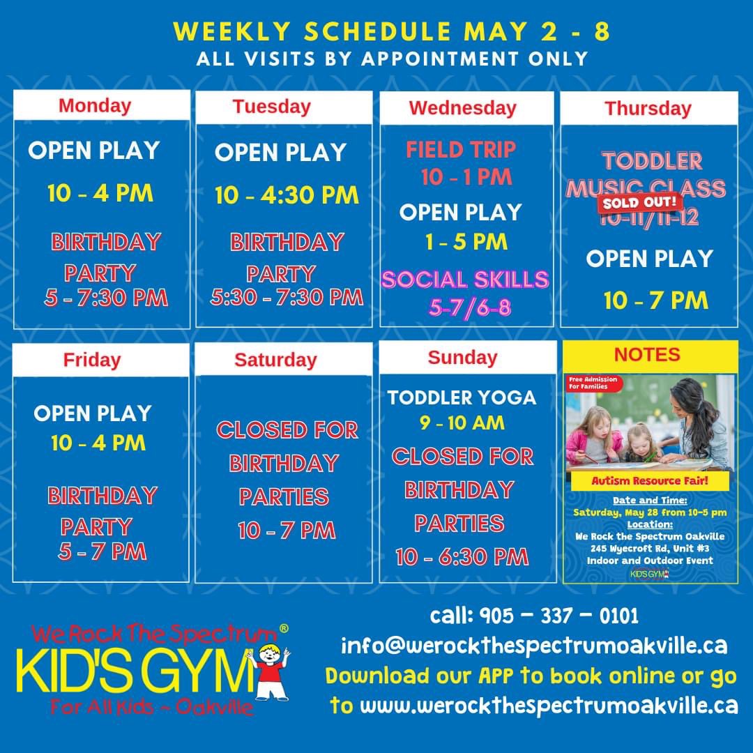 Schedule this week!

This May we have one of the busiest schedule to date since we opened 3 years ago! Please make sure to book your appointment to avoid disappointment!

We appreciate everyone’s patience and understanding! Hope to see you in the gym this week!❤️

#wrtsoakville
