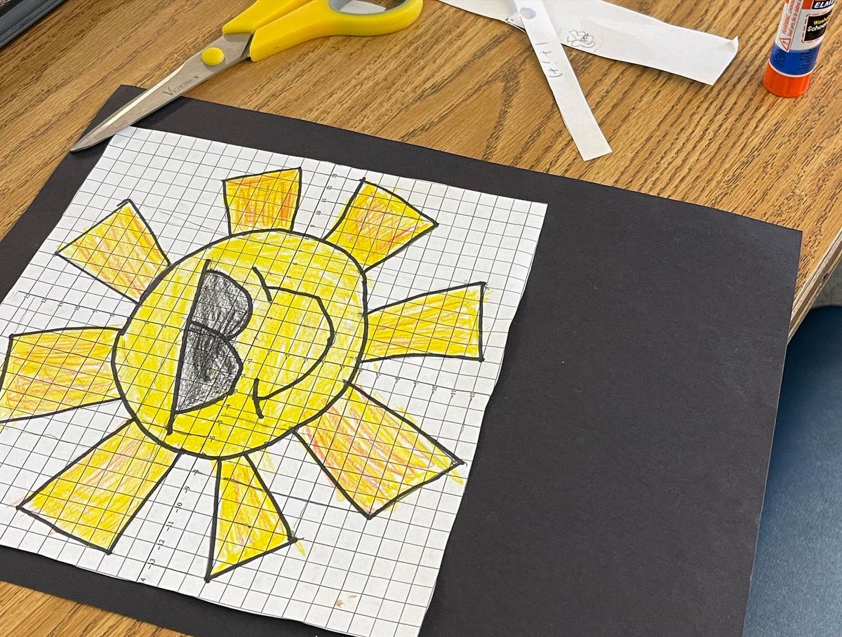andrea_louann_'s tweet photo. Finishing the school year strong with a graphing project! Love the title of the project “Is it summer yet?” 🤣🤣🤣🤣 #fifthgradeteacher #graphingforkids #craftivity #endoftheyear ☀️ https://t.co/ZRMmuMuyUu
