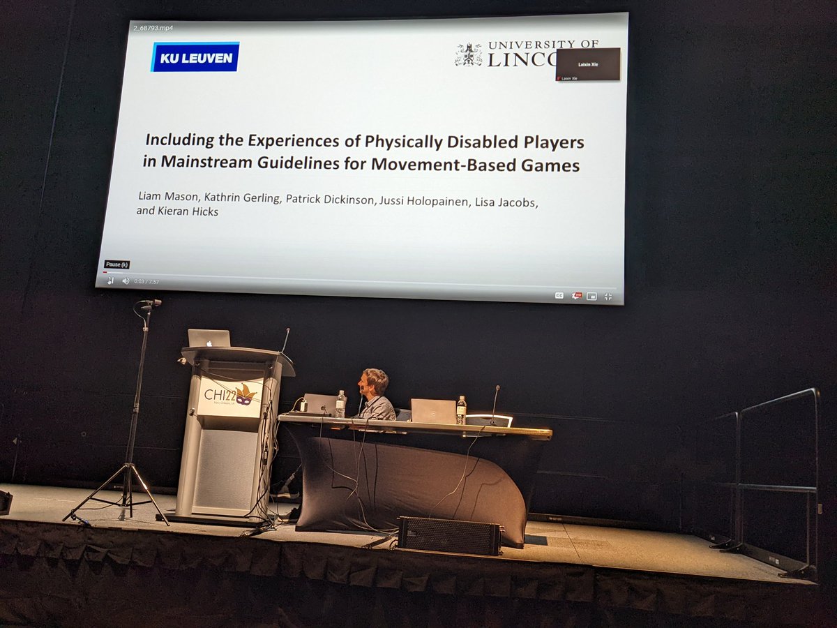 Thank you <a href="/LeelooMason/">Liam mason</a> and co-authors for the fantastic work and presentation <a href="/acm_chi/">ACM CHI Conference</a>. #bestpaperaward #CHI2022 #CHI2022nola <a href="/DrPDickinson/">Patrick Dickinson 💙</a>