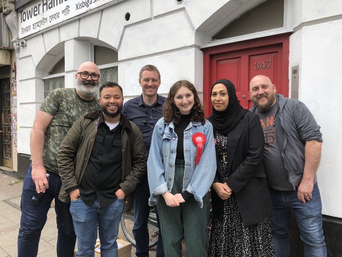 jenny_symmons's tweet photo. Excitement is growing in Camp @TH_Labour!!
We’re throwing everything we’ve got at these elections so we can serve our residents & see @MayorJohnBiggs lead our borough forward in unity & equality. 🌹
#OneEastEnd #ElectionWeek https://t.co/9S2SYgk0wS