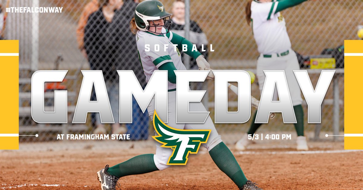 Fitchburg Falcons (@fsu_falcons) on Twitter photo π₯ Game Day π₯ SOFTBALL I <a href="/FSUFalconSB/">FSU Falcon Softball</a>
π Maple Street Field
π <a href="/FSURams/">FSU Athletics</a>
β° 4:00 PM
π bit.ly/385Z8XA
#FearTheFlock #TheFalconWay π₯ Game Day π₯ SOFTBALL I <a href="/FSUFalconSB/">FSU Falcon Softball</a>
π Maple Street Field
π <a href="/FSURams/">FSU Athletics</a>
β° 4:00 PM
π bit.ly/385Z8XA
#FearTheFlock #TheFalconWay
