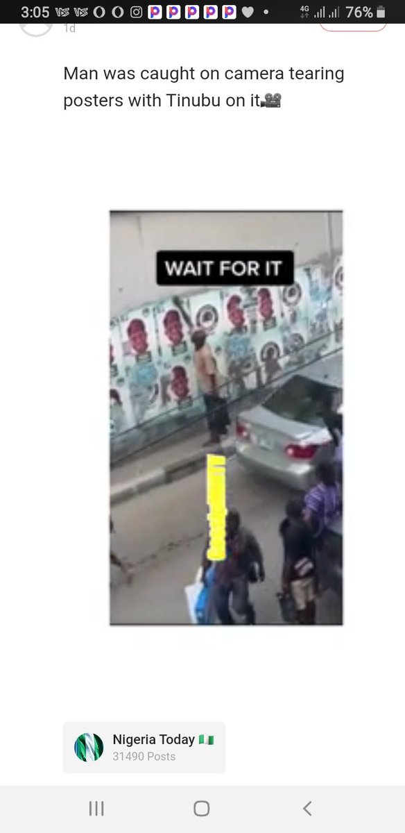 BATFor2023's tweet photo. Man seen angrily tearing down our A4BAT Posters of @officialABAT at Computer Village Ikeja Lagos. 

Tinubu camp remains undeterred and focused, we call on everyone to join in this pursuit of happiness. 

Our hands of fellowship 🤗 is widely opened.

@DeeOneAyekooto @DOlusegun https://t.co/gHe7kAjGx0