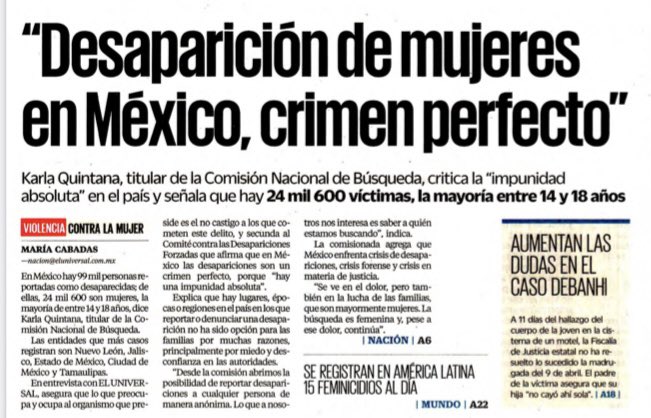 ¡Justicia para todas las que ya no están! Ya basta de impunidad en México. Queremos la verdad sobre #Debanhi, exigimos a las autoridades de Nuevo León respuestas. #NiUnaMenos.