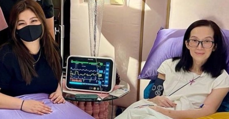 FashionPulis's tweet photo. Insta Scoop: Kris Aquino Requests Visit from Angel Locsin Before Flying Off to Houston