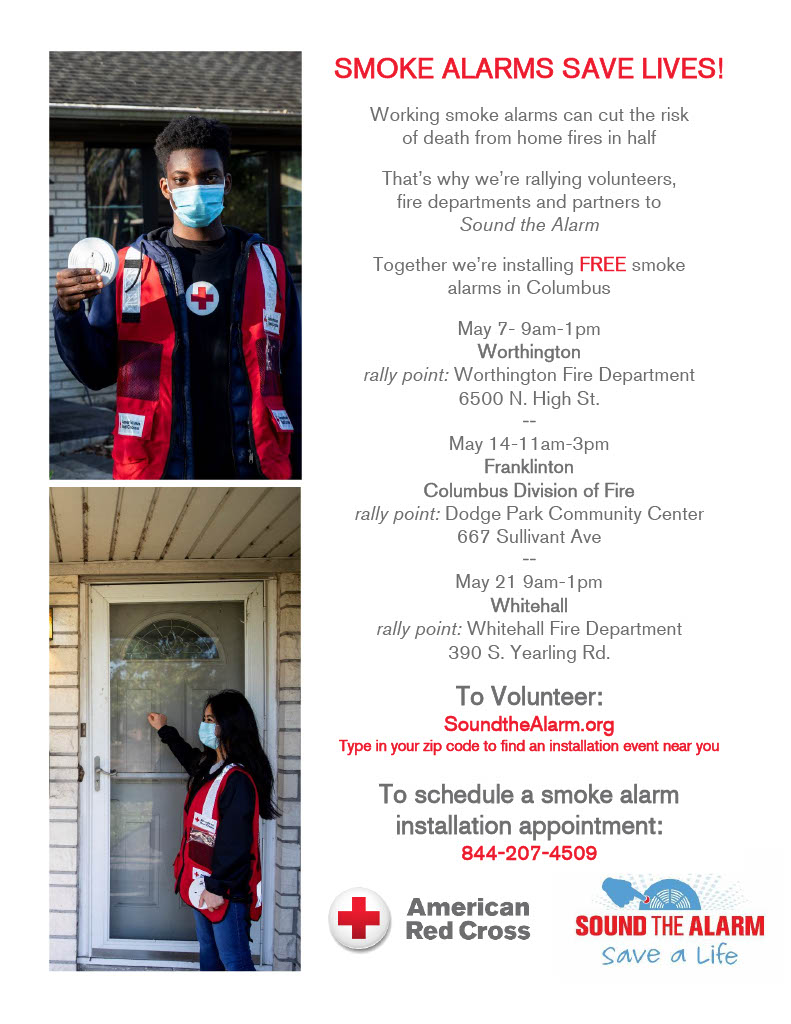 CPHOEP's tweet photo. Does your home have a smoke alarm? Join the American Red Cross at a Sound the Alarm event near you. https://t.co/lhkqpnCYOs