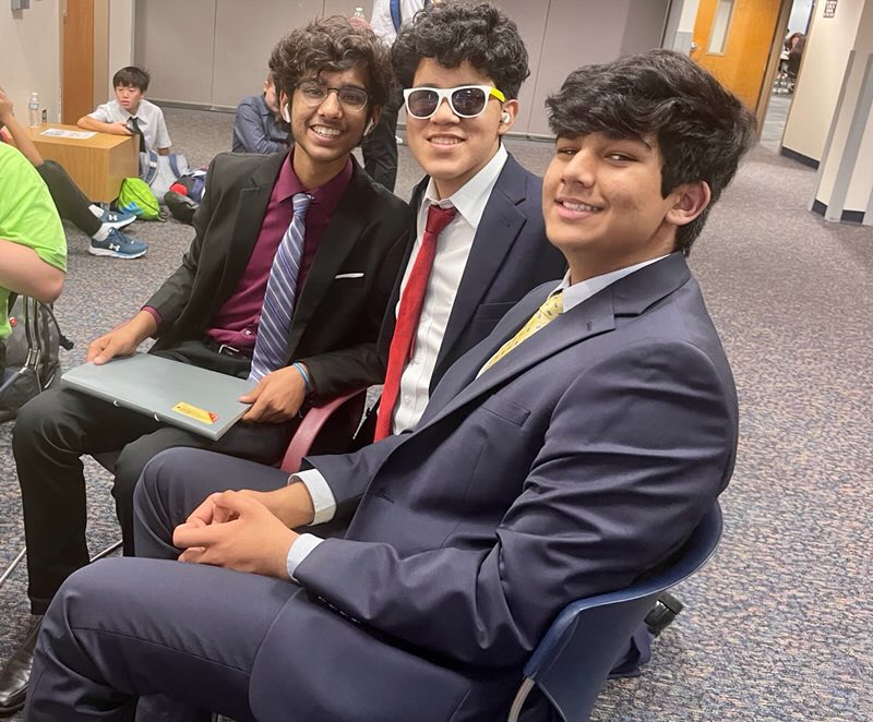 JSPhsot's tweet photo. Congratulations to Rohil Agarwal and Arman Kumaraswamy @LOLHSPrincipal @HSHistoryBytes @mcilse for placing 1st in the senior division group documentary #PascoProud https://t.co/dG6Bbq1ExD