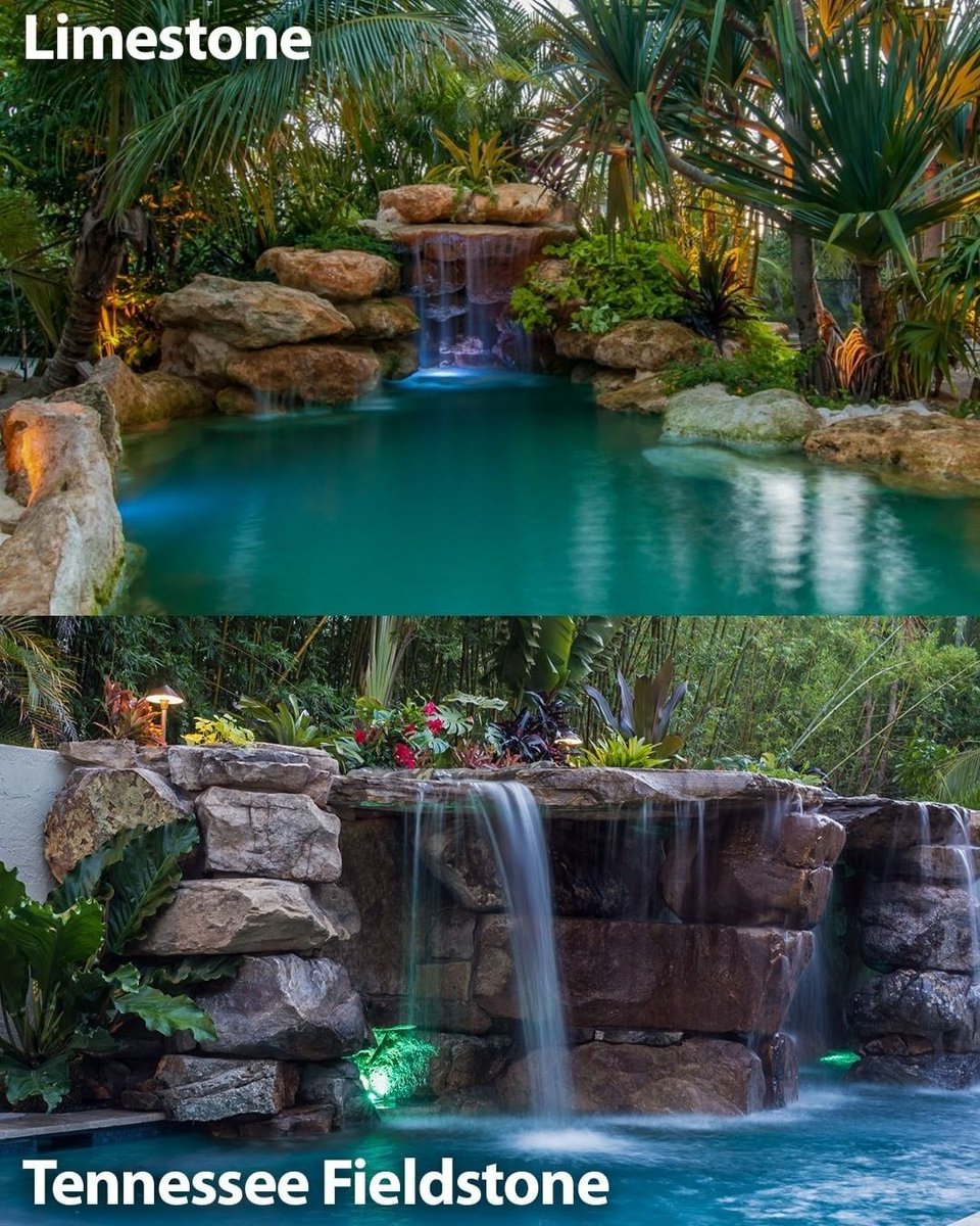 HeathAJordan's tweet photo. #RT @lucaslagoons: Do you prefer Limestone or Tennessee Fieldstone?

#insanepools #lucaslagoons #limestone #fieldstone #grotto #poolbuilder https://t.co/UjQzlTxZ7Y