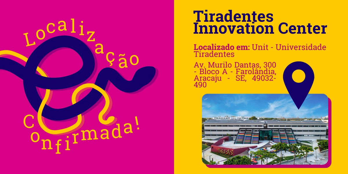 PythonNordeste's tweet photo. ONDE IREMOS RECEBER VOCÊS 🤩

Já temos nosso local confirmadíssimo! Para quem queria saber onde será realizada a PyNE 2022, será no Tiradentes Innovation Center!

Segue o fio para conhecer um pouquinho do lugar: https://t.co/8JPy58LoHn