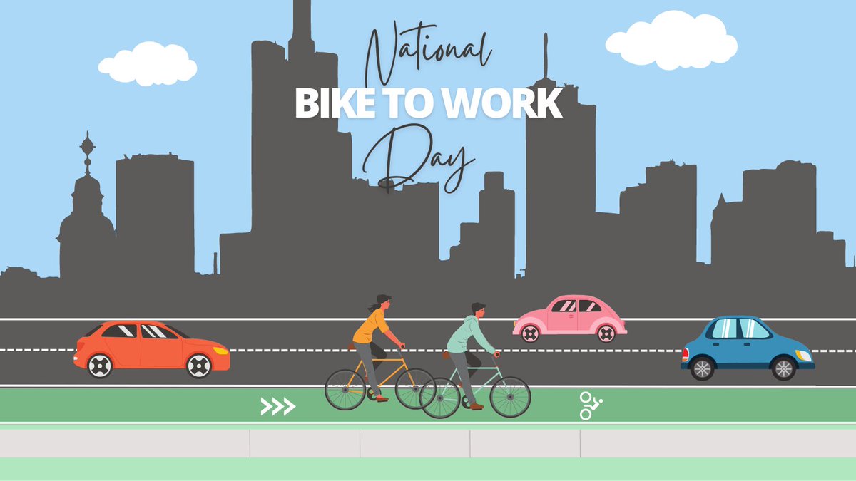 It's #BiketoWork Day! Cyclists🚲 - be sure to follow all traffic signs and signals. Drivers – 🚗people biking have the right to use the road &amp; #NJ now requires drivers to slow down, move over, and pass me like you know me #SafePass4NJ #BTWD2022 njbwc.org/SafePass4NJ
