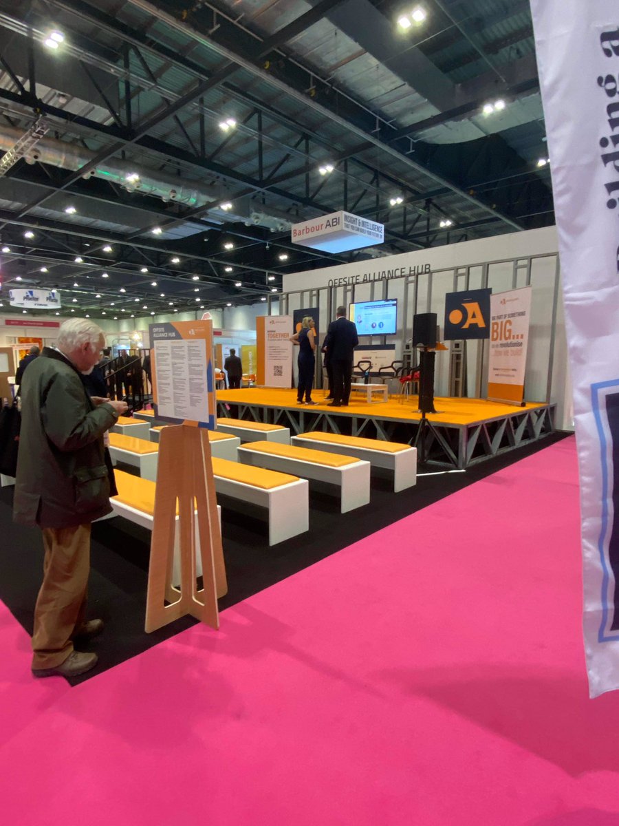 PBC_Today's tweet photo. Lots going on at the #OffsiteShow!@buildoffsite @UK_CW https://t.co/BGahpY9r1u