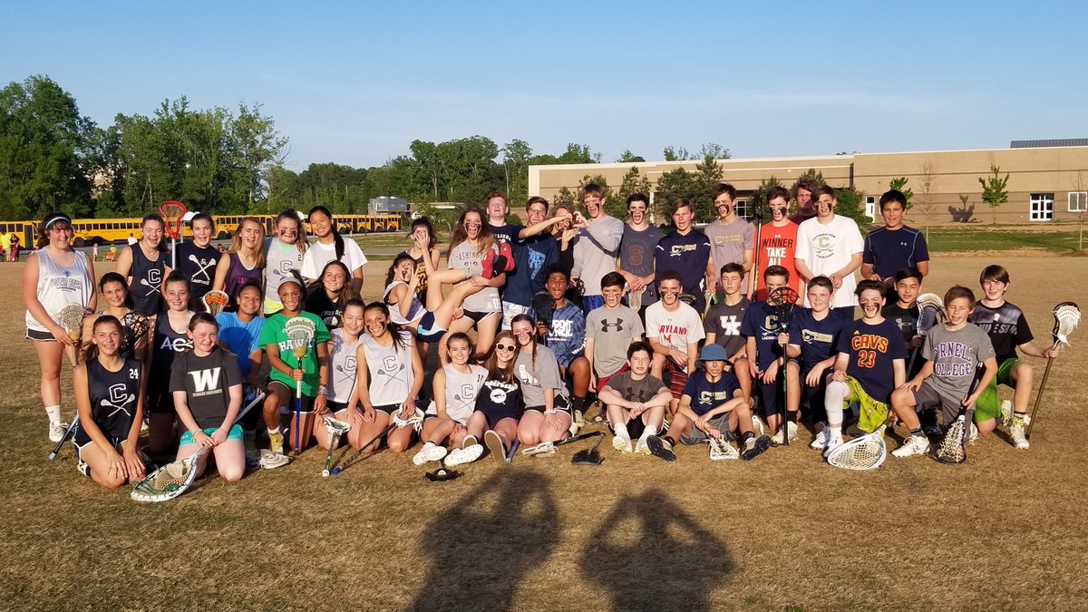 CHSCavsLax's tweet image. This memory popped up yesterday. MS girls vs boys (2018). A lot of these players on both teams are still playing this week in the @NCHSAA playoffs. Our @CHS_Cavs Womens kick things off at 5:30 in Cavaliers Stadium.
@jefferydstout
