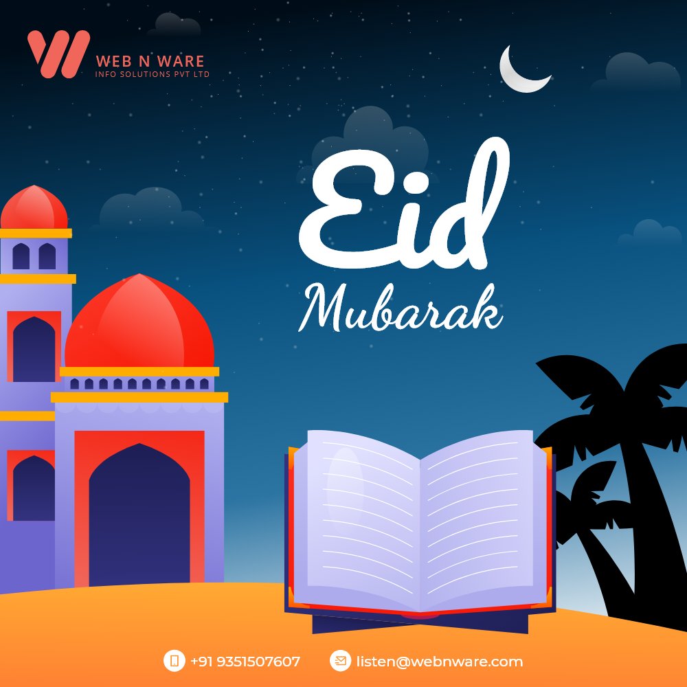 webnware's tweet photo. Wishes to all who are celebrating Eid 🌙
.
#eid2022 #eidmubarak #eid #holidays https://t.co/1mCWrbgMoG