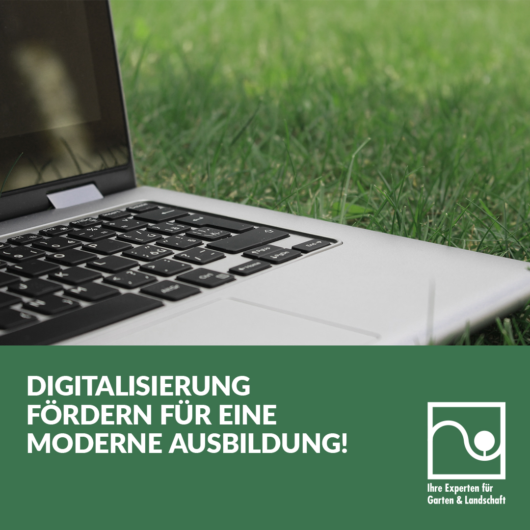 Eine fundierte und zeitgemäße #Ausbildung legt den Grundstein für unsere Auszubildenden im Garten- und Landschaftsbau.

Unterstützen Sie die Entwicklung der Lernsysteme im Garten- und Landschaftsbau – bei den #LandtagswahlenNRW 2022. 

#GaLaBau