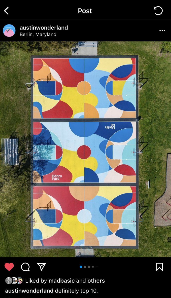 First court to make it in the top 10 
🤲🏾🏀🎨

Super thankful 

#PlayInColor🏀🎨