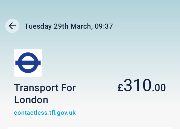 mOistedOfficial's tweet photo. So @TfL @TfLTPH just takes the money, and even after a month there is NOTHING for it! What a service🤬 £310 for Admin fee!?!?! https://t.co/QedQFA6Xwu