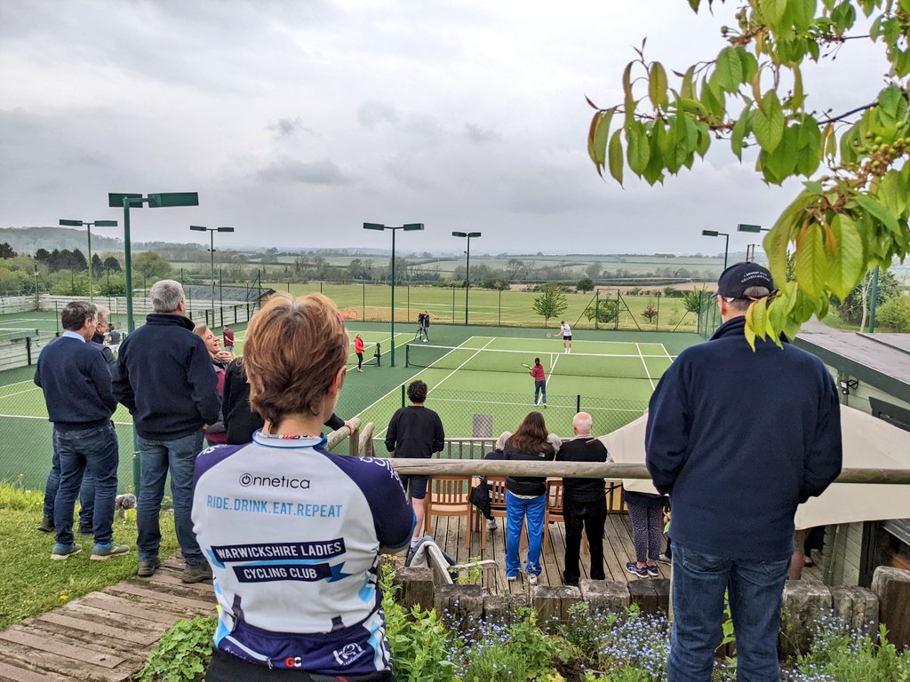 HuddlestonNigel's tweet photo. More pics from the inspiring 24 hour sponsored tennis event led by Ben Selby at Church Lench this week. https://t.co/i4IWwH5Ckh