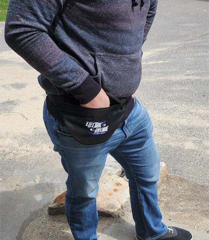 Fanny packs have been making a come back over the last 3 or 4 years. Never understood the trend until I buckled this one on. Thank you Electric Avenue Arcade for using us for all of your sweet gear!