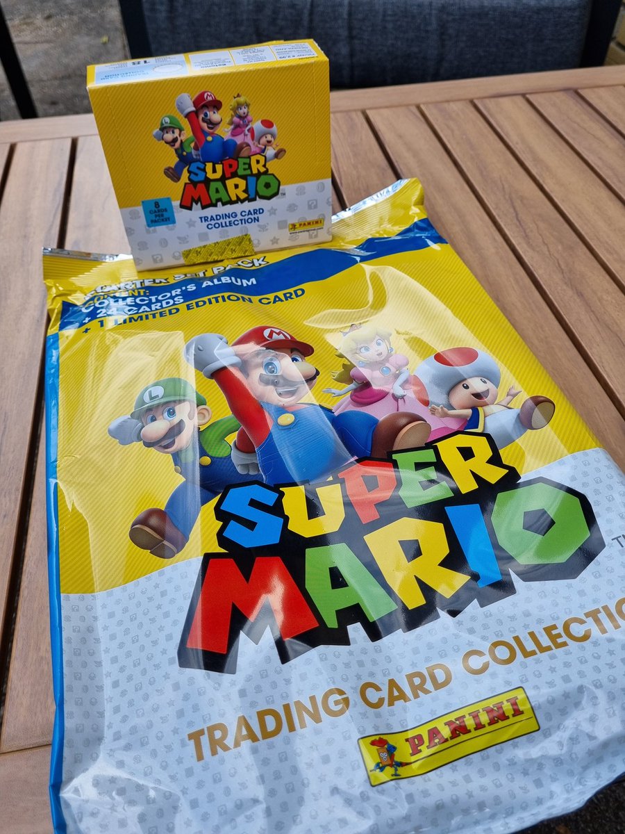 TheDoctorEpic1's tweet photo. So they made a Super Mario TCG...
- responsible adult, totally budgetting his money right. https://t.co/ymlIOtOkTX
