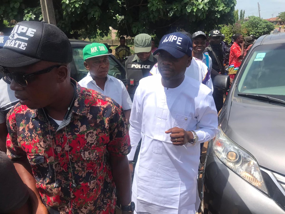 shadowenny's tweet photo. Today, the leading aspirant for the Ondo North Senatorial District on the platform of APC, Chief Dr.@AjipeAlex was in Akoko North East local government headquarter Oke Agbe where he met with all delegates from the local govt.
#voteajipe
#ajipe4senate
#YouthOclock
#irawoola
#ajipe https://t.co/1JYeCnsgXM