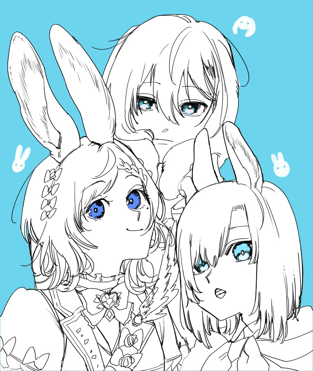 「🐰
#ぶるーずをすこれ 」|さめこのイラスト