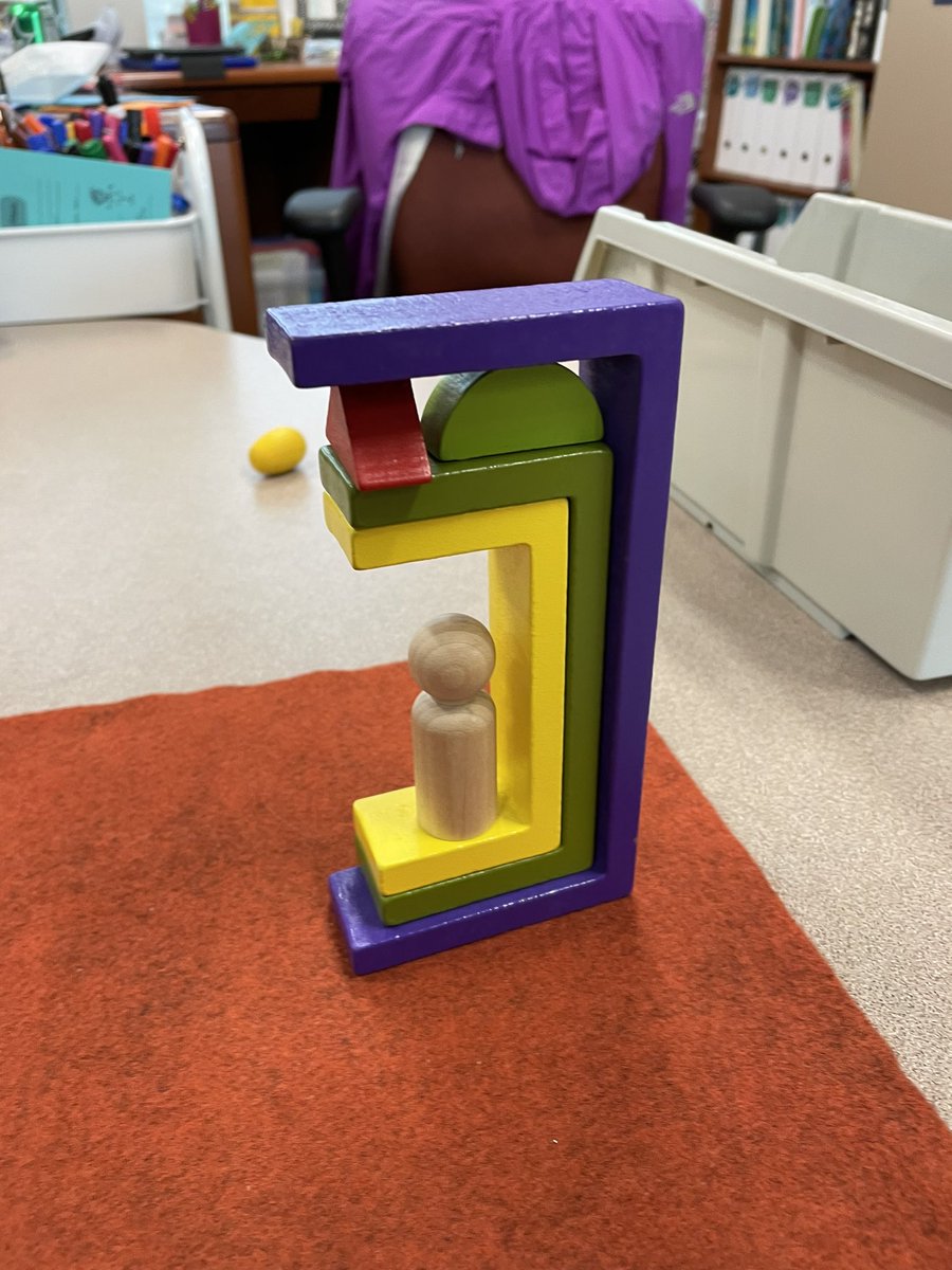 tarynhassler's tweet photo. We took the Story Bins to 5th Grade to help with their fantasy writing. They were challenged to use the same bin to create different settings. Here is one bin with a medieval castle. And the same bin as time machine for futuristic. @NobleCrossing @MissOylersClass https://t.co/K95wOveuHM