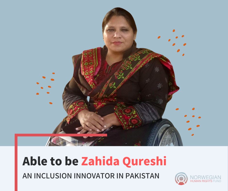nhrf_hrd's tweet photo. Read Zahida's full story here 👉 https://t.co/2NdPg8jTxl
Share and follow our page for more stories, coming soon ❗️
#AbleToBe #NHRF #HumanRightsDefenders #Disability #Inclusion #CommitTochange
#NothingAboutUsWithoutUs #WeThe15 #InclusionLeadership
#InclusiveEducation https://t.co/BDp9s2oxoD