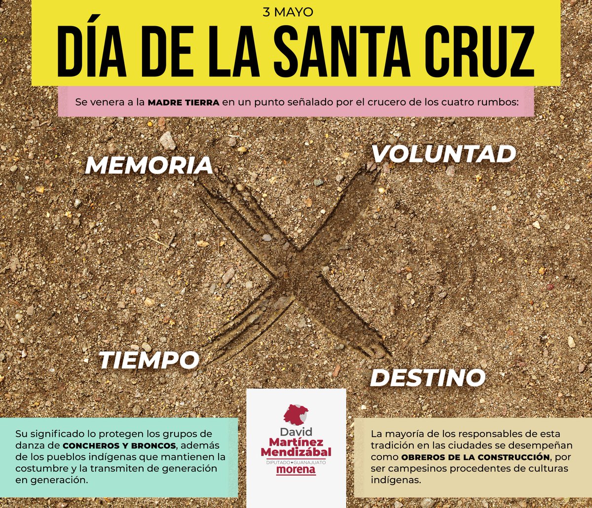 Reconozcamos el valor de nuestras costumbres, ellas dan fuerza a nuestra identidad como pueblo. (Hilo 1 de 3) #DíaDeLaSantaCruz