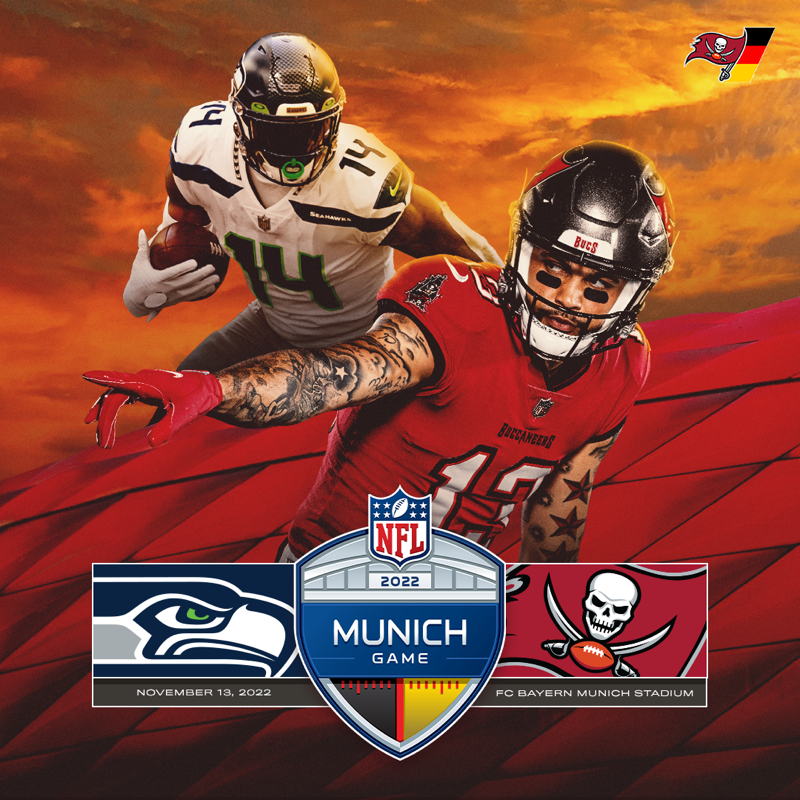 Tampa Bay Buccaneers on Twitter: "It's official, Krewe. We will play the  Seahawks for our Week 10 matchup in Munich, Germany. 🙌🇩🇪" / Twitter