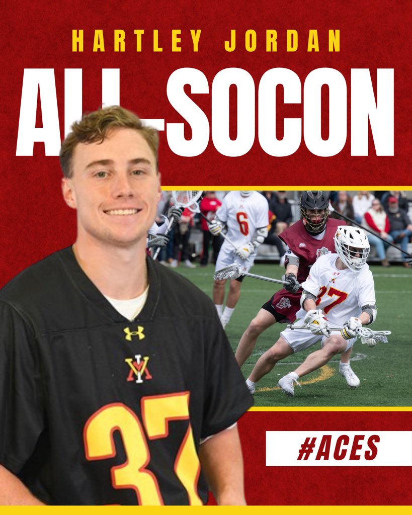 A force in the midfield, Hartley Jordan earns First Team All-SoCon honors after a stellar year putting up 24 goals, 11 assists, and 35 points during the regular season. 

#BuiltDifferent