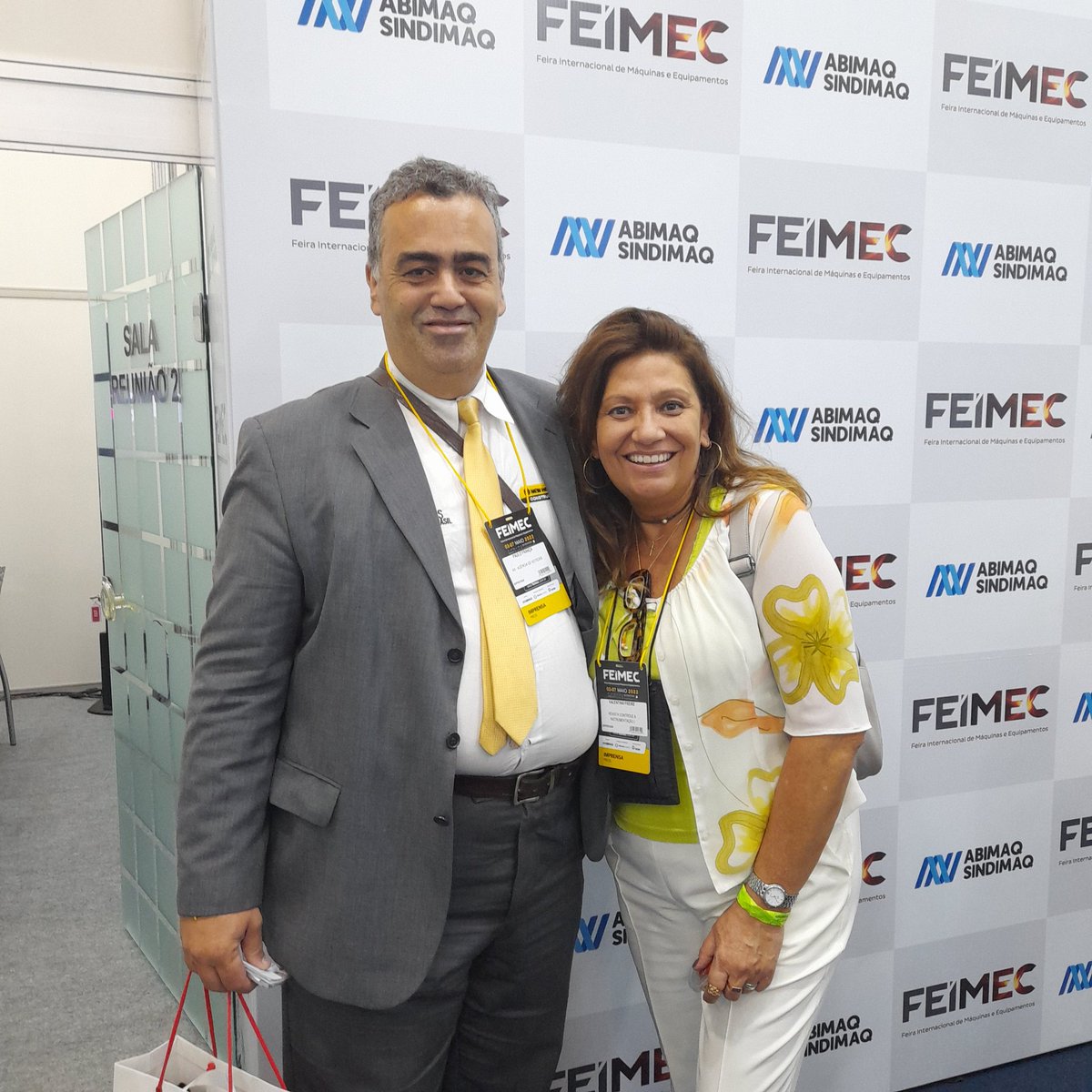 paulofrancarh's tweet image. Com #ValentineFreine na #Feimec no #SãoPauloExpo.
